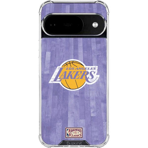 NBA Los Angeles Lakers Hardwood Classics Google Pixel 10 Clear Case